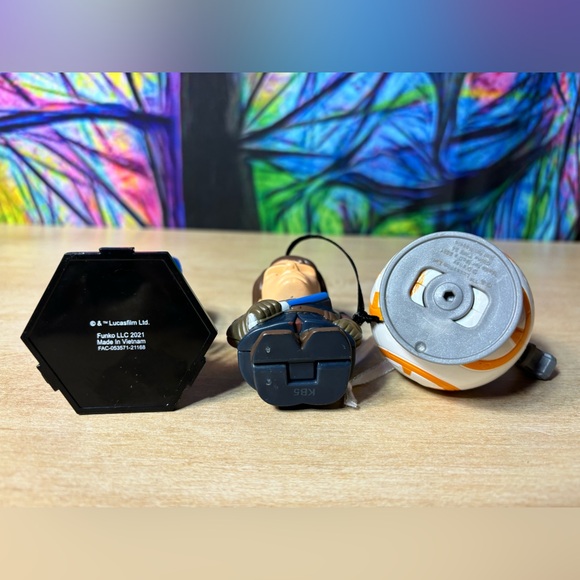 Star Wars Custom Christmas Ornament Of 3, Mandalorian Cara Dune, BB-8 - Picture 7 of 11